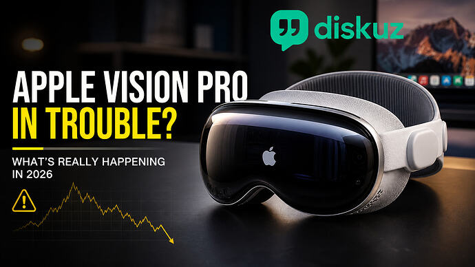 Is Apple Vision Pro Already in Trouble What’s Really Happening in 2026 | diskuz.com