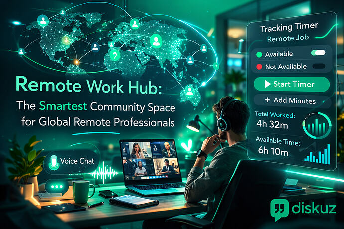 🚀 A Growing Hub for Global Remote Talent - diskuz.com