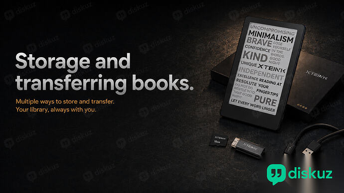 Xteink X4 Pro: Storage and transferring books | diskuz.com